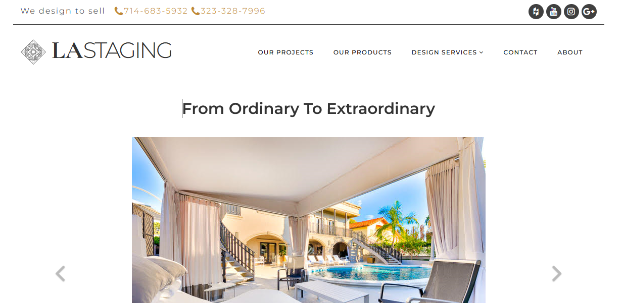 La Staging Designs